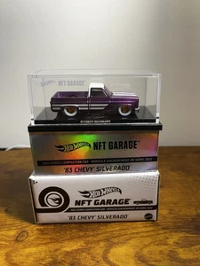 '83 Chevy Silverado Hot Wheels 2022 Completion Car NFTG NFTH Garage - Picture 1 of 7