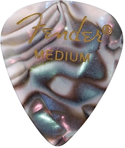 Fender 351 Premium Celluloid Guitar Picks - MEDIUM, ABALONE - 12-Pack (1 Dozen) - Image 1 of 1