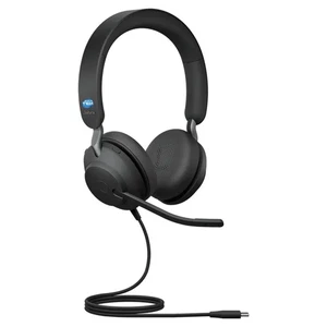 Jabra Evolve2 40 Se Usb-c/a Uc Stereo Cuffie Cablate Type-c Call Center Chiamate - Foto 1 di 6