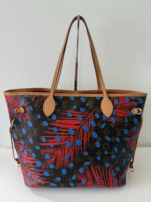 Bolso de mano Louis Vuitton Neverfull MM Jungle Dots monograma sin bolsillo Foto 1 de 4