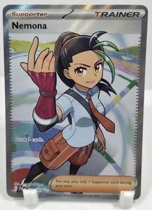 SV: Paldean Fates 229/091 Nemona Pokemon NM/M Unbespielt Packfrisch  - Bild 1 von 2