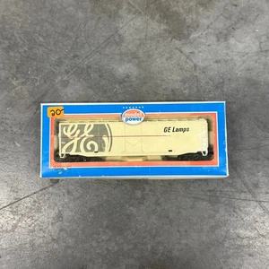 Vintage Ge Lamps HO Scale Model Power Boxcar Train Car with Original Box - Picture 1 of 4