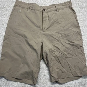 Adidas Climalite golf Mens 32 shorts Athletic Light weight Quick dry Tan - Picture 1 of 8