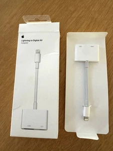 Genuine Apple Lightning to Digital AV Adapter MD826AM/A, HDMI & Lightning - Afbeelding 1 van 1