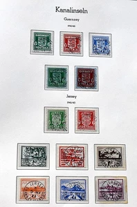 BESETZUNGEN WK II Umfangreiche Sammlung Einiges ist doppelt Oft postfrisch usw. - Picture 1 of 24