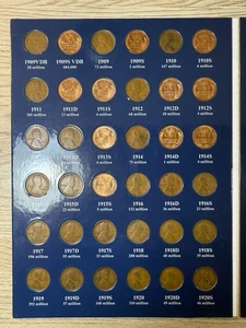 ** 1909-2025 LINCOLN CENT SET- 291 COINS- BU COINS/ SEMI KEYS- PRICED TO SELL ** - Picture 1 of 24