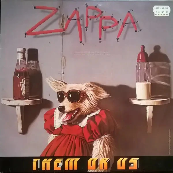 Frank Zappa Them Or Us MIXED-UP LABELS NEAR MINT EMI 2xVinyl LP - Bild 1 von 1