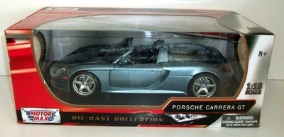 Motormax 1/18 Scale - 73163 Porsche Carrera GT Blue - Image 1 of 2