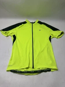 Camiseta deportiva Pearl Izumi Select Series cremallera completa talla XL amarilla manga corta - Imagen 1 de 10