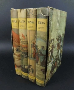 People, Places, Things, Ideas, All 4 Volumes, Slip-case included, 1957, Vintage - Picture 1 of 10