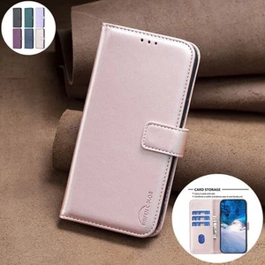 For OPPO A93 A94 A74 A72 A54S A55 A16 Magnetic Flip Leather Wallet Case Cover - Picture 1 of 31