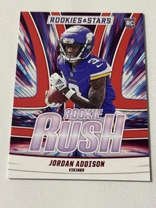 2023 Jordan Addison Rookie Panini Football RC #RR-12 Vikings - Picture 1 of 2