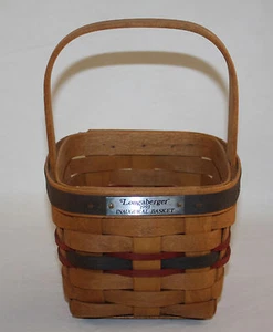 CESTO INAUGURALE LONGABERGER 1992, FIRMATO - Foto 1 di 4