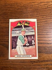 1972 TOPPS BASEBALL HIGH #715 MIKE EPSTEIN EXMT!!!!!!!!!