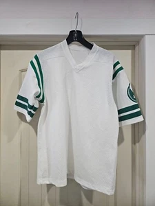 VTG Debroni 1980-4 CFL Saskatchewan Roughriders white jersey (tags missing/sz M) - Picture 1 of 5