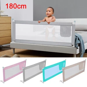 180CM Bed Safety Guards Folding Child Toddler Bed Rail Safety Protection New. - Picture 1 of 16