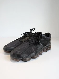 Nike Air VaporMax Flyknit scarpe da ginnastica triple nere 2,0 taglia UK 9 (849558-011) - Foto 1 di 15