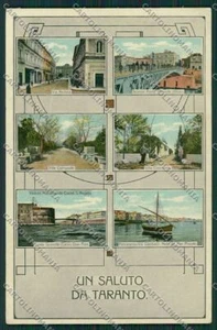 Taranto Città Saluti da cartolina QQ4997 - Imagen 1 de 2