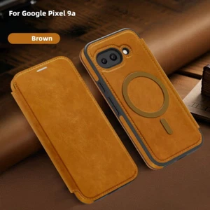 Case For Google Pixel 9 8 Pro 9A ShockProof Magnetic Leather Wallet Flip Cover - Picture 1 of 18
