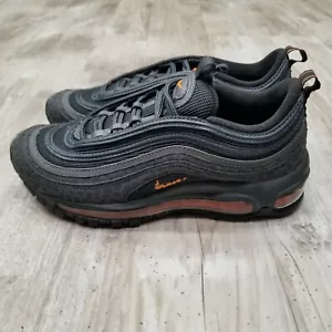Nike Air Max 97 Off Noire Naranja Gris Negro Safari Reflectante 5y/Mujer 6.5 - Imagen 1 de 8