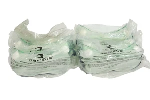 LOT OF 6 - RADIANS GG0111ID Impact Resistant Safety Goggles, Clear Lens, - Picture 1 of 7