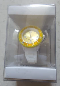NEU ♥ LEXOR ♥ Mini Colour Watch ♥ Armbanduhr Uhr für Kinder Damen weiß gelb OVP - Bild 1 von 8