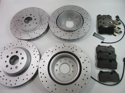 Pastillas freno delanteras traseras rotores TopEuro #239 Maserati Quattroporte Gran Turismo GT Foto 1 de 4