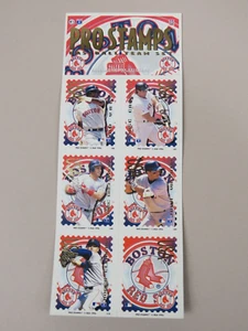 Pro Stamps MLB Boston Red Sox Baseball Team Stamps Collectable 1996 - Picture 1 of 3