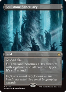 x1 Soulstone Sanctuary FDN Foundations MTG 356 RARO SIN BORDES M/NM 1x - Imagen 1 de 1