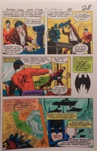 THE LAST BATMAN VOL.1 #300 PRODUCTION ART DICK GIORDANO/ JERRY SERPE PG 22 - Picture 1 of 1