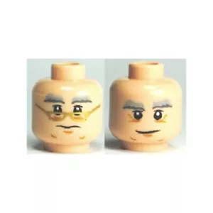LEGO Harry Potter - Minifig, Testa Silente - Modello Occhiali / Senza Occhiali - Foto 1 di 1