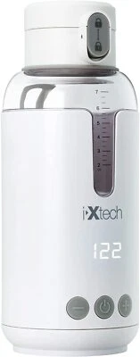 Calentador de agua portátil IXTECH para fórmula para bebé, leche, 8 oz., calentamiento eléctrico  Foto 1 de 4
