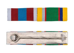 Queens Platinum Jubilee & Cadet Forces Medal Ribbon Bar
