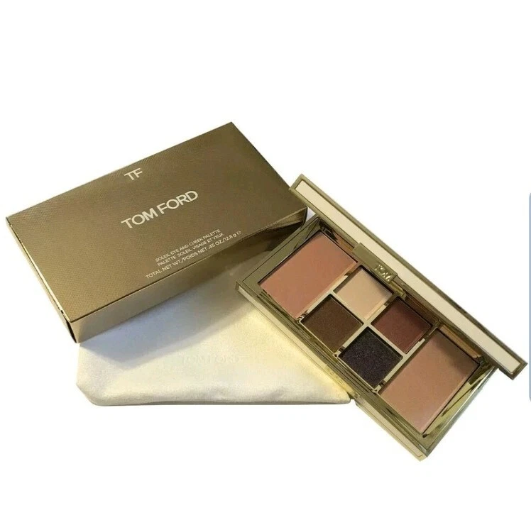 Tom Ford Soleil Eye and Cheek Palette ‑ 04 VIOLET ARGENTE Limited Edition - Image 1 of 1