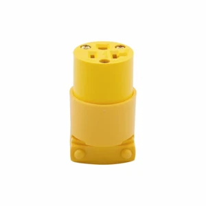 1pcs-COOPER 4228 20A 125V Commercial Grade Thermoplastic Vinyl Connector - Picture 1 of 7