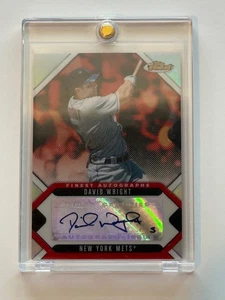 DAVID WRIGHT Mets - 2006 Topps Finest Autographs Certified #FA-DW - Signed Card - Picture 1 of 2