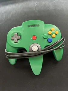 Original N64 Nintendo 64 Grün Controller Videospiel Getestet OEM 7/10 Stick - Bild 1 von 4