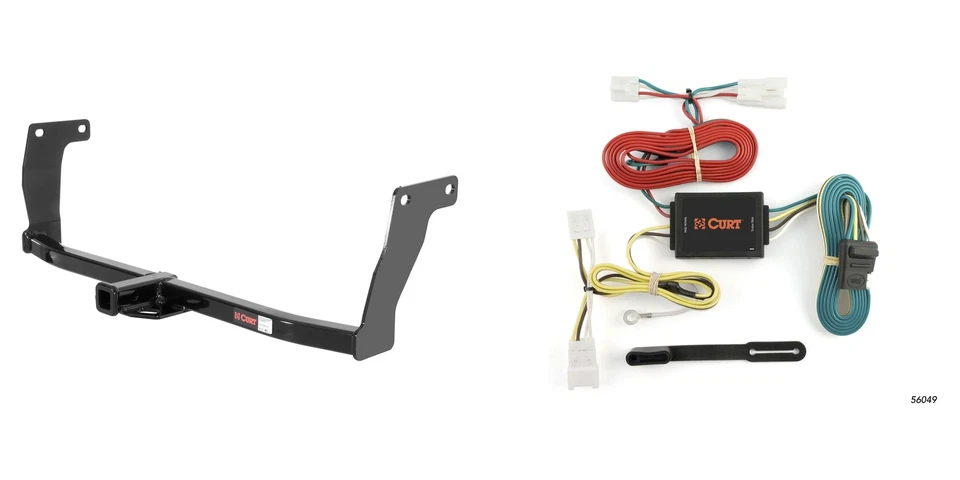 Curt Class 1 Trailer Hitch 1-1/4in Receiver & Wiring Harness for 2006-10 Sonata - Imagem 1 de 4