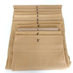 Authentic LOUIS VUITTON Dust bag 10 piece set accessories cotton [Used] - Picture 1 of 5