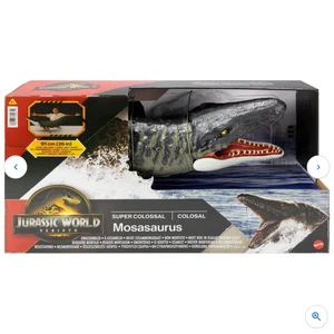 Jurassic World Rebirth Super Colossal Dinosaur Action Figure Mosasaurus - Picture 1 of 24