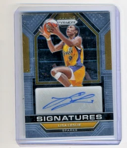 Lisa Leslie HOF 2023 WNBA Panini Signatures Prizm certificado autógrafo automático - Imagen 1 de 1