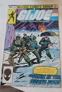 G.I. Cómic Joe #2 1982 segunda impresión Trimpe Hama Perlin Marvel ojos de serpiente - Imagen 1 de 16