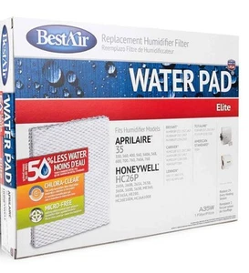 BestAir Replacement Humidifier Filter Water Pad Elite A35W Filter New( 1 Pack) - Picture 1 of 1