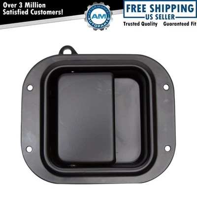 Manija de puerta interior izquierda negra lado del conductor se adapta a Peterbilt Foto 1 de 3