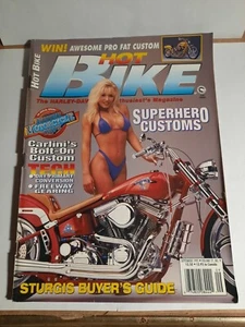 Hot Bike The Harley Davidson Enthusiasts Magazine September  1995 - Picture 1 of 1
