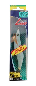 Yamashita EGI-O Q-LIVE 490 Glow Basic Warm Jacket Squid Jig 3.0 B28 571-868 15g - Picture 1 of 4