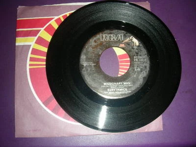 Pop 45 Eurythmics "Missionary Man/ Take Your Pain Away" RCA 1986 NM - Image 1 of 4
