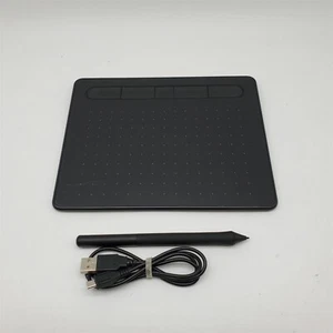 Wacom Intuos Small Bluetooth Graphics Drawing Tablet, 4 Customizable ExpressKeys - Photo 1/3