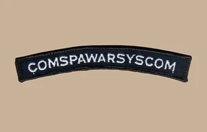 US Navy COMSAWARSYSCOM Commander Space & Naval Warfare Systems UIM Rocker Tab - Bild 1 von 1