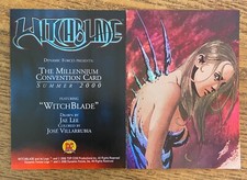 2 TWO Witchblade Summer 2000 MILLENNIUM CONVENTION CARD Dynamic Forces Jae Lee 